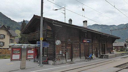 Jenaz railway station (2018)