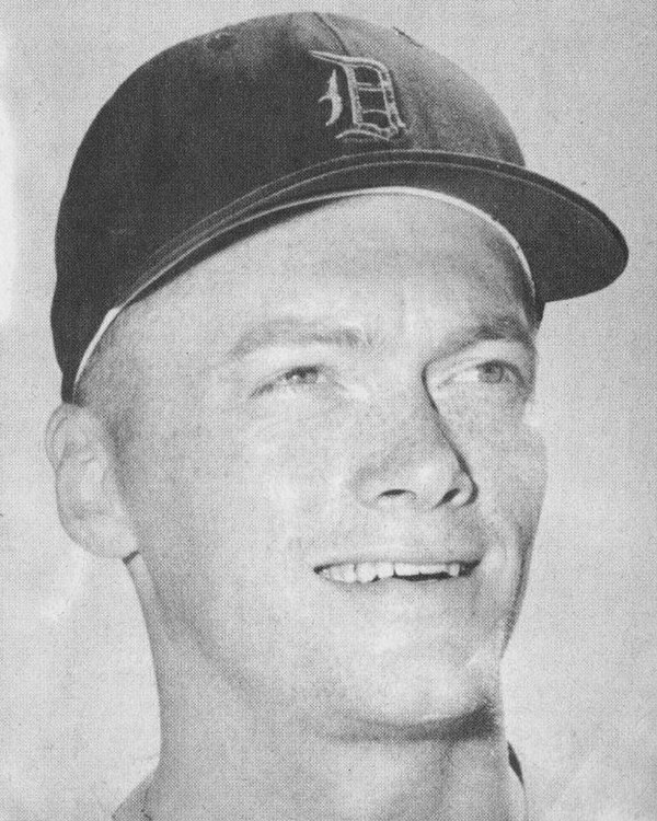 Jim Bunning as a Detroit Tigers rookie in 1955