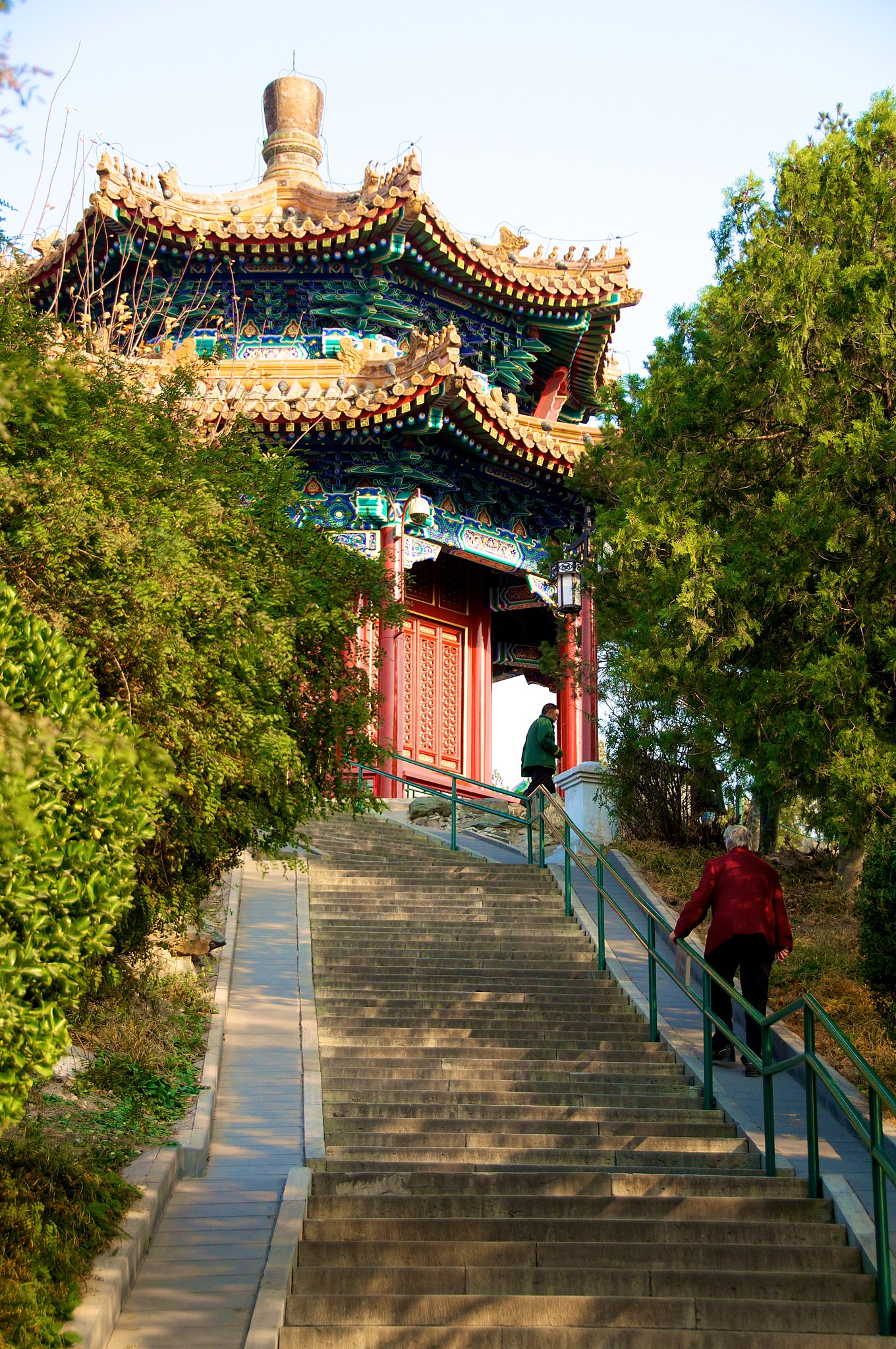 jingshan park map