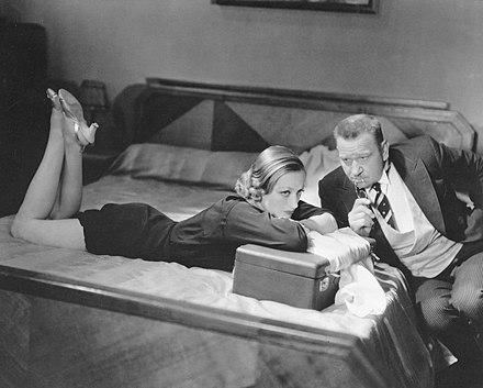Joan Crawford and Wallace Beery