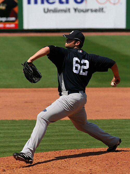 Chamberlain during 2008 spring training