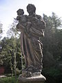 Statue of St.  Joseph and St.  Anna