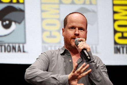Whedon promoting the film at the 2013 San Diego Comic-Con