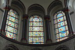 Romanische Glasfenster von St. Kunibert in Köln