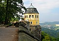 heute barockes Lusthaus „Friedrichsburg“ -ursprünglicher Renaissancebau „Christiansburg“ (1589–1591) nach Christian I. von Sachsen – auf der Festung Königstein, Sachsen