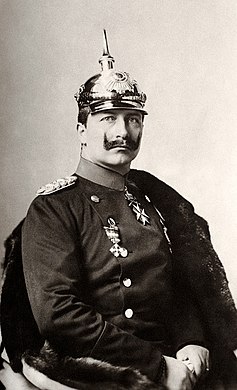 Guillermo II, último emperador alemán.