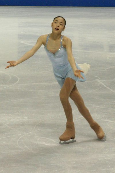 Kim performing her free skate to The Lark Ascending at the 2006 Skate Canada.