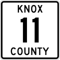 Knox County Route 11 OH.svg