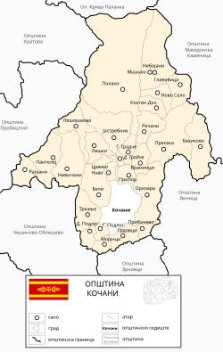 Карта на общината.