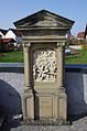 This is a picture of the Bavarian Baudenkmal (cultural heritage monument) with the ID D-6-78-150-50 (Wikidata) Kreuzweg, auf dem Friedhof, Schulgasse/Pfarrgasse 1, Herlheim, Gemeinde Kolizheim, Unterfranken, Deutschland