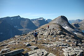 Kringlehøa summit, Trollheimen range