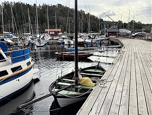 Marinan i Kungsviken.