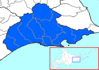 Kushiro Subprefecture Kushiro Subprefecture Map.gif