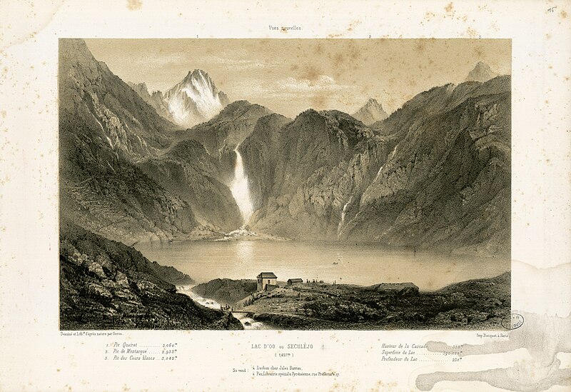 File:Lac d'Oo (i.e. Oô) ou Seculéjo (1497 m) - Fonds Ancely - B315556101 A GORSE 7 017.jpg