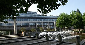 Здание правительства Форарльберга, где происходит вручение премии.