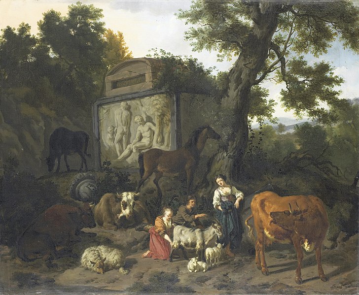File:Landschap met herders en vee bij een graftombe. Rijksmuseum SK-C-105.jpeg