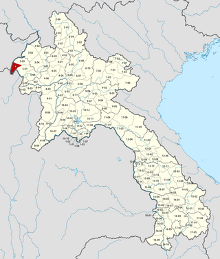 <span class="mw-page-title-main">Ton Pheung district</span> District in Bokeo province, Laos