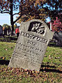 Grave marker in Lebanon Church Cemetery, West Mifflin