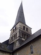 Église Saint-Symphorien - Clocher tors.