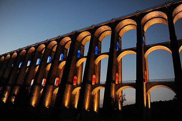 The Chaumont viaduct