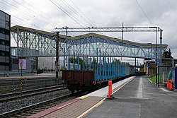 Lempäälän rautatieasema vuonna 2021.