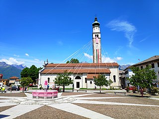 <span class="mw-page-title-main">Lentiai</span> Comune in Veneto, Italy