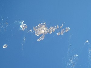Luftfoto av kasketter