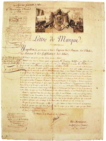 Lettre de marque