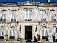Hôtel d'Hailly d'Aigremont (Lille), main façade