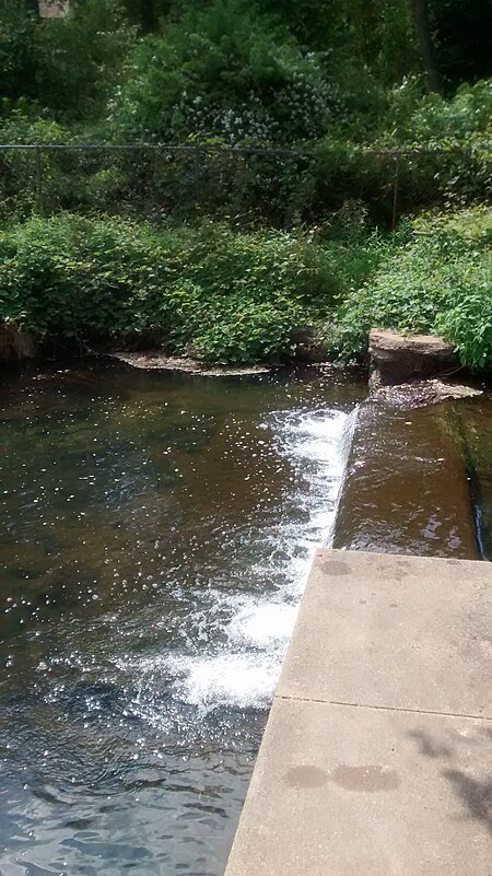 Little Darby Creek Waterfall