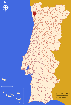 Localização de Barcelos