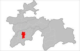 Location of Danghara District in Tajikistan.png