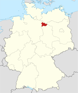 Commune de Lüchow-Dannenberg - Localisation