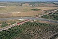 רכבת חוצה גשר סמוך למחלף אשדוד צפון, יולי 2023