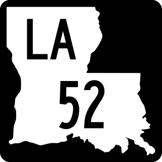 <span class="mw-page-title-main">Louisiana Highway 52</span> State highway in Louisiana, United States