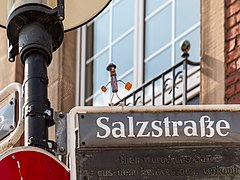 Münster, Salzstraße, Korkmännchen -- 2022 -- 4226.jpg