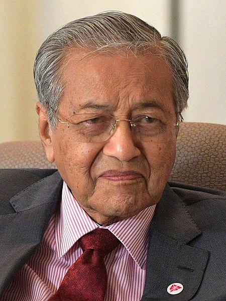 Mahathir in 2018