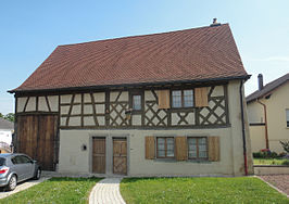 Haus / Maison Bonert,een vakwerkhuis uit 1716