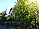 Homestead, consisting of a residential building (Villa Falkenberg), two farm buildings and a barn