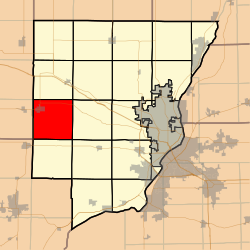 Map highlighting Elmwood Township, Peoria County, Illinois.svg