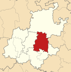 Municipalità metropolitana di Ekurhuleni – Mappa