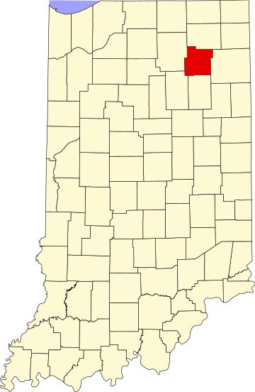 File:Map of Indiana highlighting Whitley County.svg