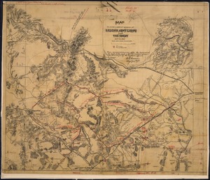 mappa dell'area di combattimento