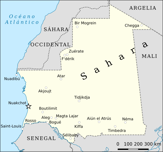 File:MapaBásicoDeMauritania.svg