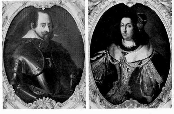 Maximilian I, Elector and Duke of Bavaria and his second wife, Maria Anna of Austria