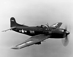 An AM-1 Mauler similar to those of VA-85 Martin AM-1 NATC in flight.jpg