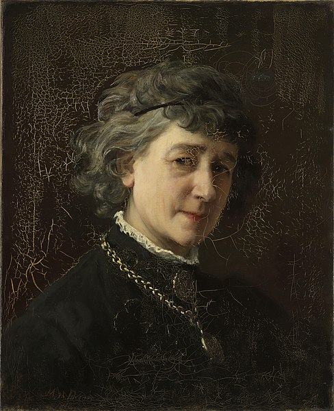 File:Mathilde Dietrichson - Self-Portrait - NG.M.01775 - National Museum of Art, Architecture and Design.jpg