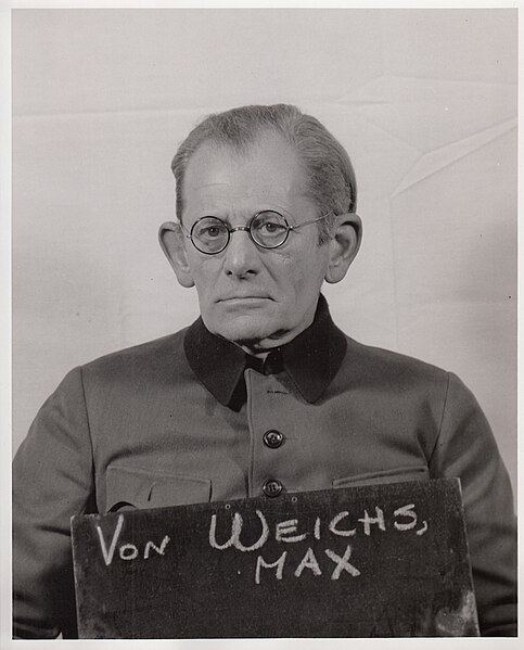 File:Maximilian von Weichs, defendant in the Hostages Trial.jpg