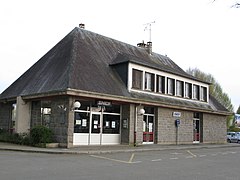 Ancien bâtiment voyageurs de Mayenne, reconstruit.