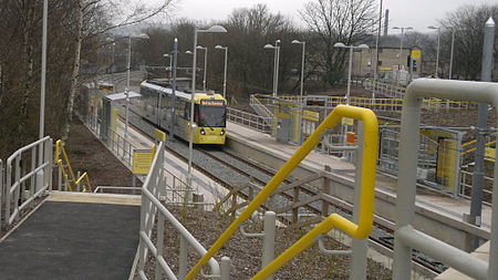 Milnrow Metrolink station